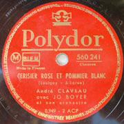 André Claveau - Cerisier rose et pommier blanc