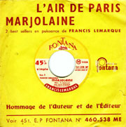Francis Lemarque - L'air de Paris