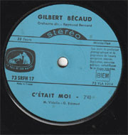 Gilbert Bécaud - C'était moi