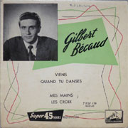 Gilbert Bécaud - Les croix