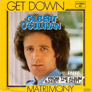 Get down - Gilbert O'Sullivan