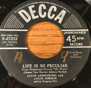 Life Is So Peculiar - Louis Armstrong